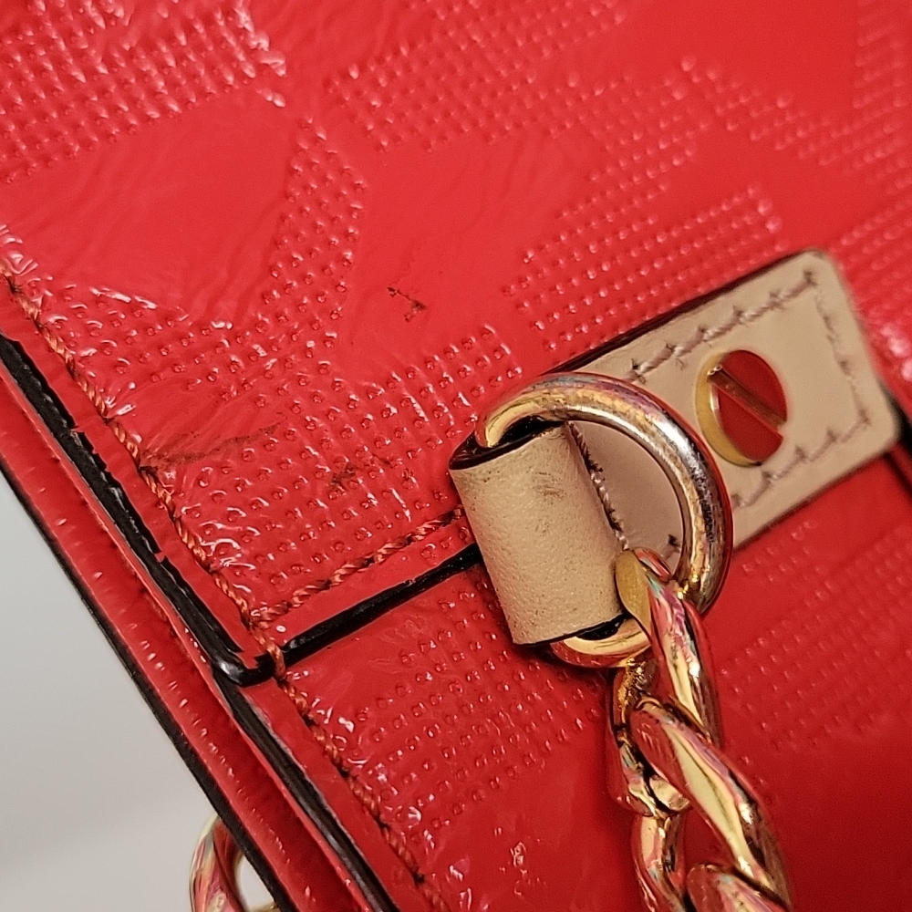 Red/orange Michael Kors shoulder bag - Picture 9 of 14
